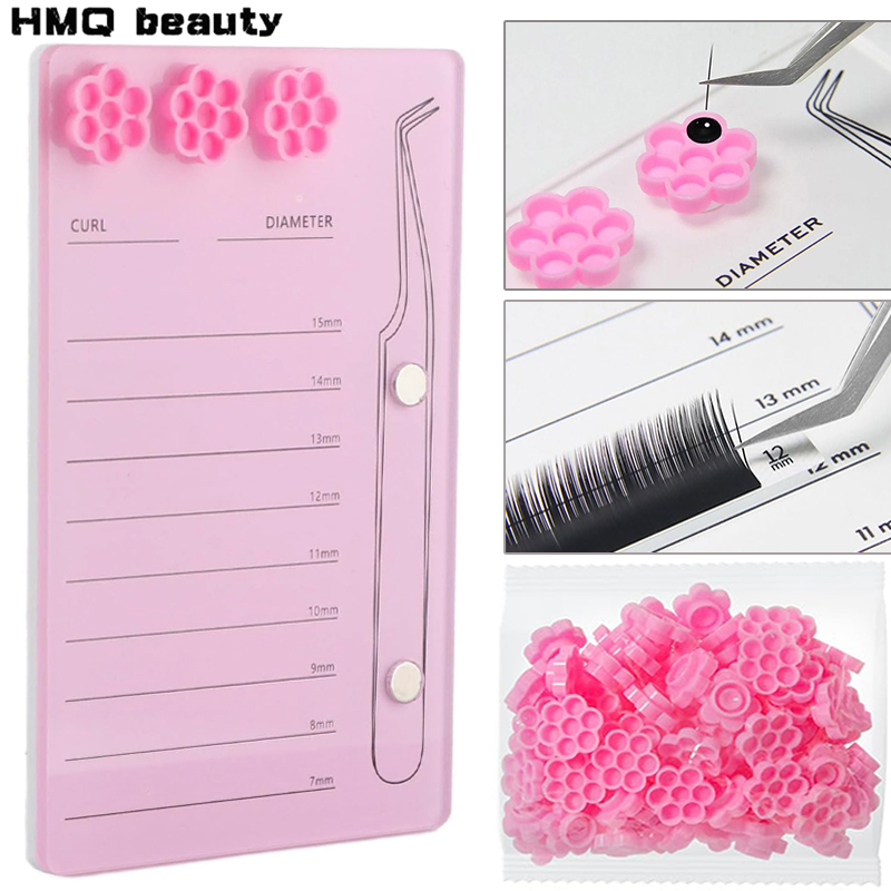 Eyelash Extension Menu - Soporte acrílico para pestañas, placa de