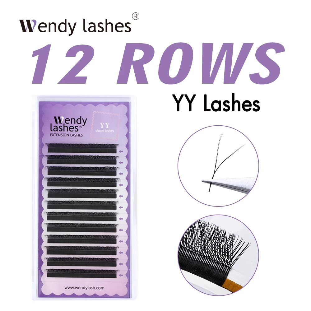 Eyelash Extension C Curl - WENDY 2D YY forma C/D Curl