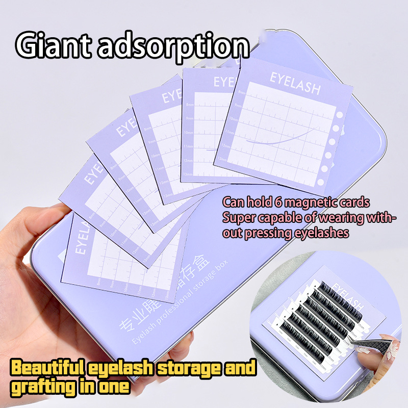 Eyelash Extension Menu - Caja de exhibición de extensiones de