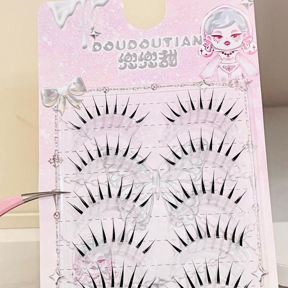 Eyelash Extension Japanese Style - 5 pares de pestañas postizas naturales