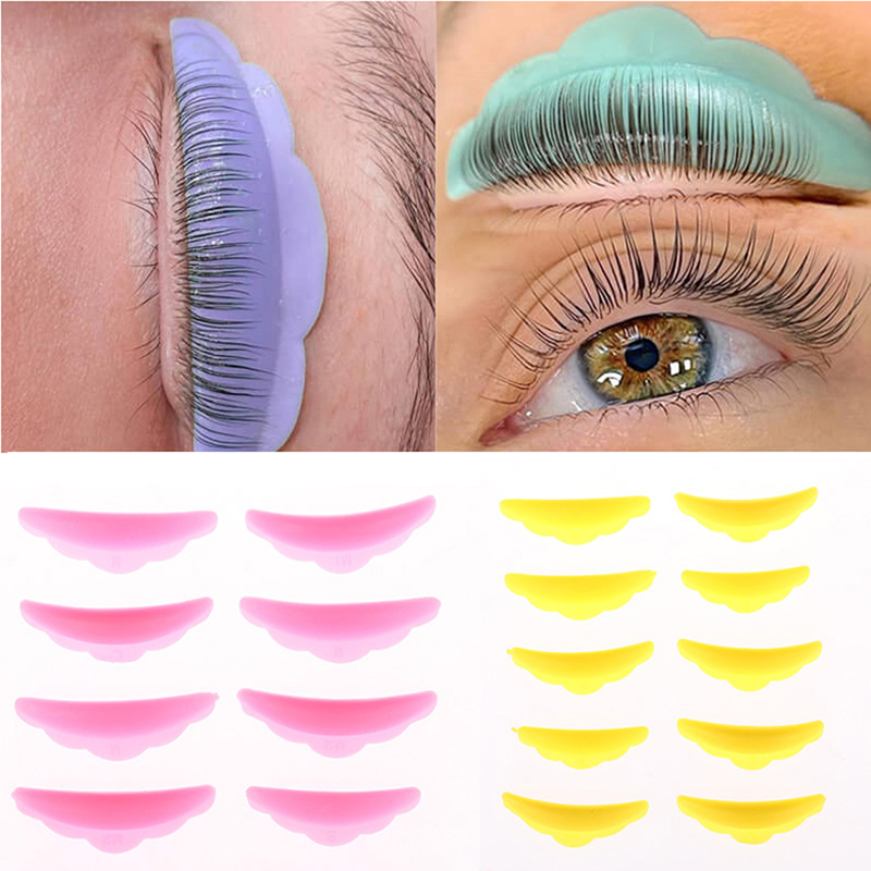 Eyelash Extension Glasses - 5 pares de almohadillas de silicona