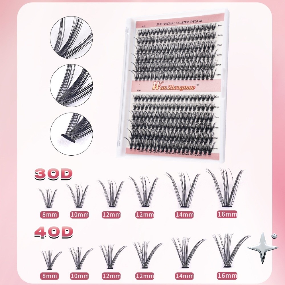 Eyelash Extension Natural Look - Pestañas Postizas de 8-16 mm de