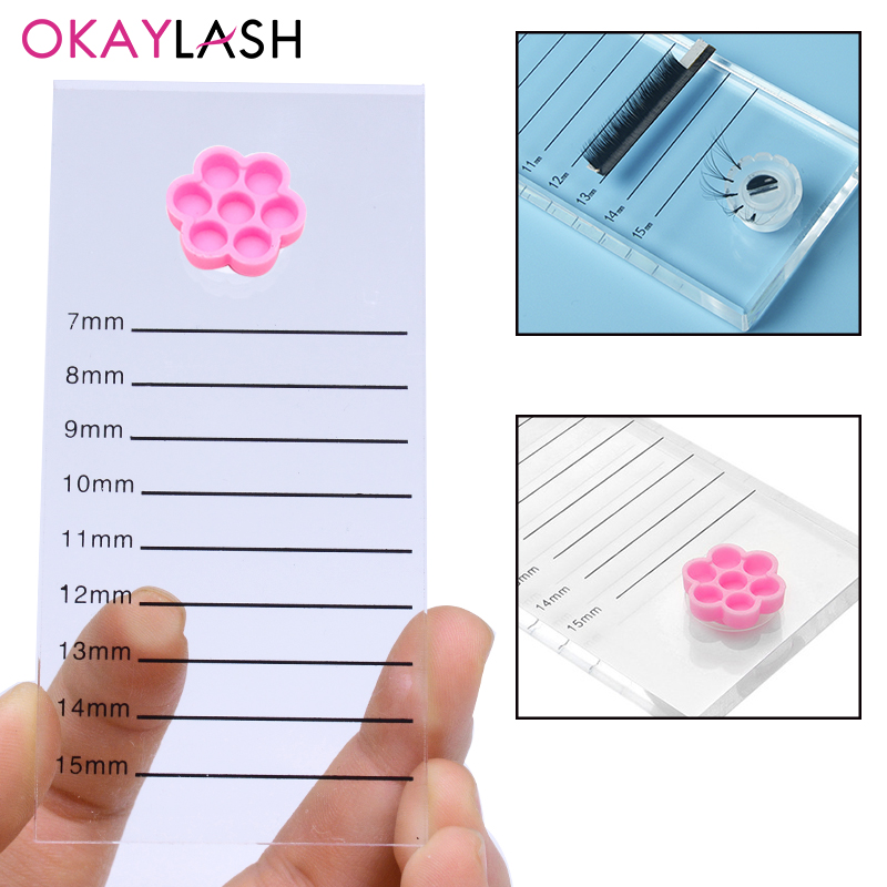 Eyelash Extension Menu - Tablero de escala de extensión de