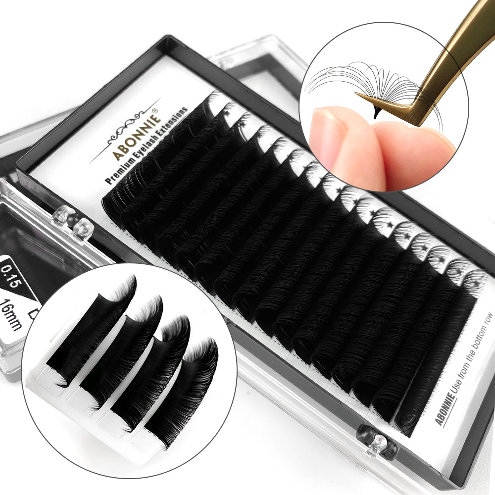 Eyelash Extension C Curl - Extensiones de pestañas Abonnie, extensiones de