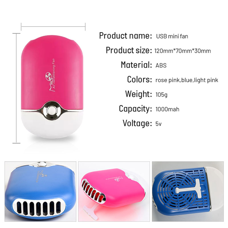 Miniventilador USB para pestañ - Eyelash Extension Glasses reseña y precio