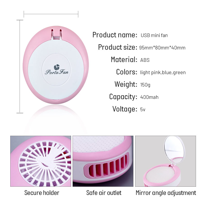 Miniventilador USB para pestañ - Eyelash Extension Glasses reseña y precio