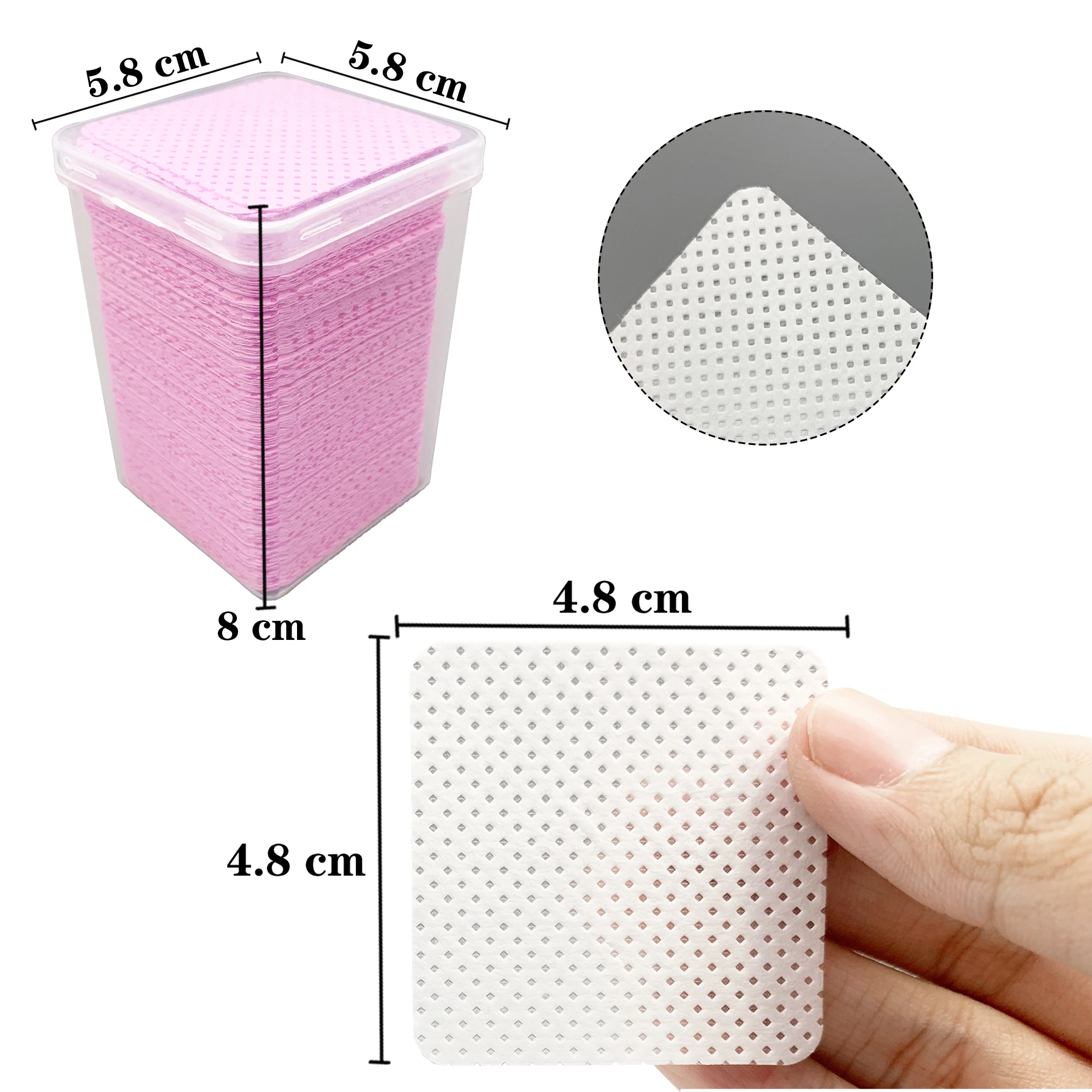 200 unids/caja toallitas para  - Eyelash Extension Glasses reseña y precio