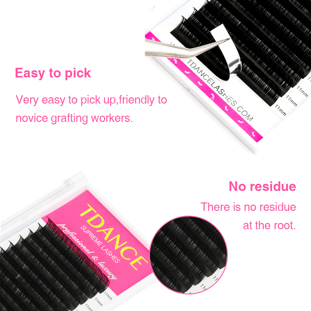 TDANCE extensión de pestañas 1 - Eyelash Extension Korean Style reseña y precio