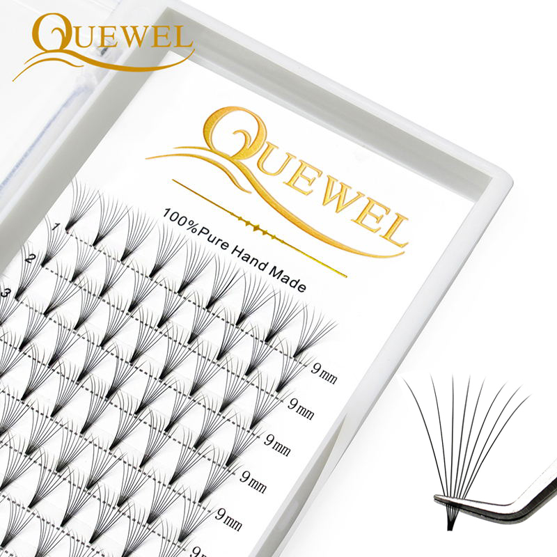 Quewel-extensiones de pestañas - Eyelash Extension C Curl reseña y precio