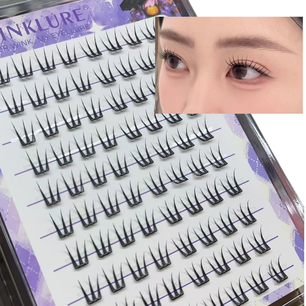Pestañas Postizas WINKLURE No- - Eyelash Extension No 10 reseña y precio