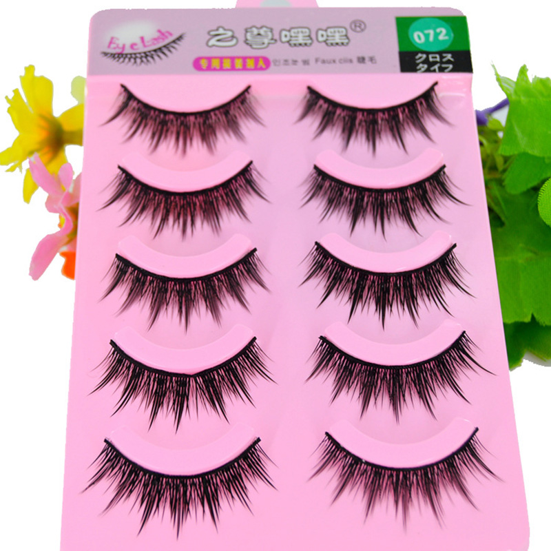 5 pares de pestañas postizas l - Eyelash Extension Japanese Style reseña y precio