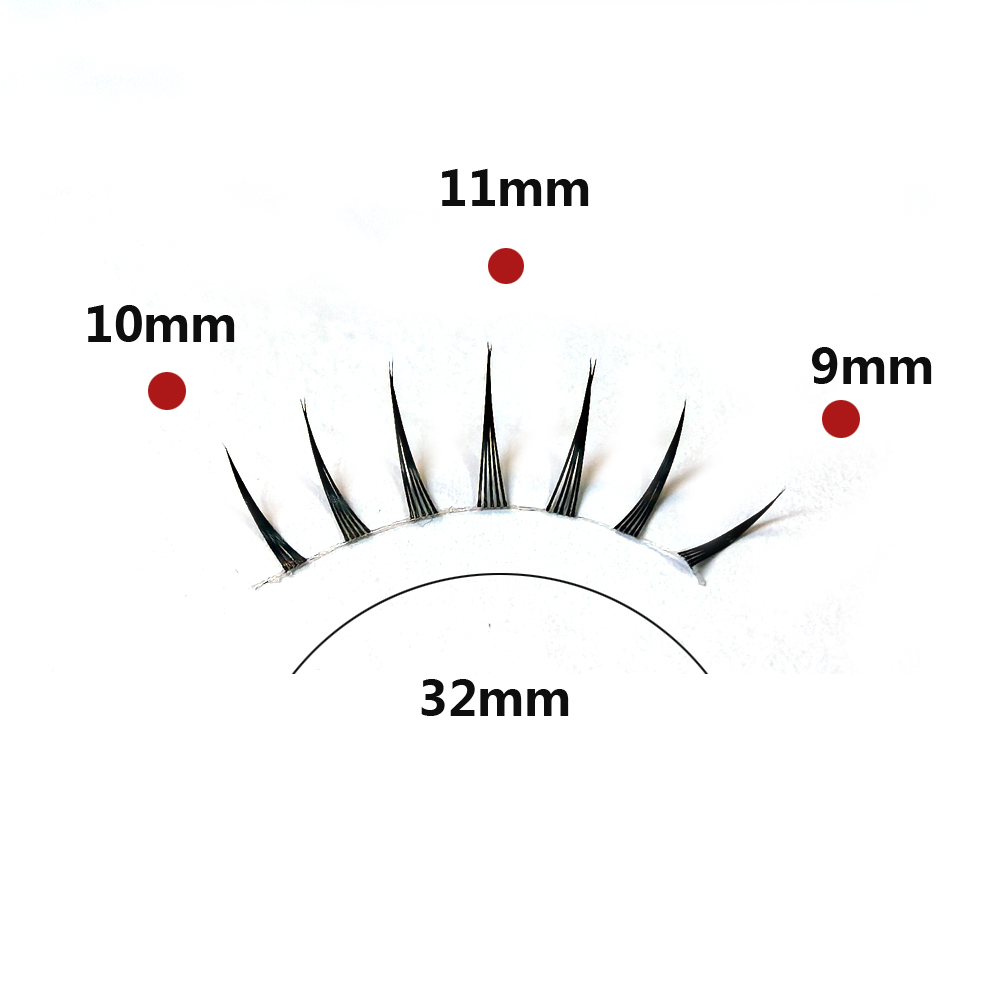5 pares de pestañas de hadas d - Eyelash Extension Japanese Style reseña y precio