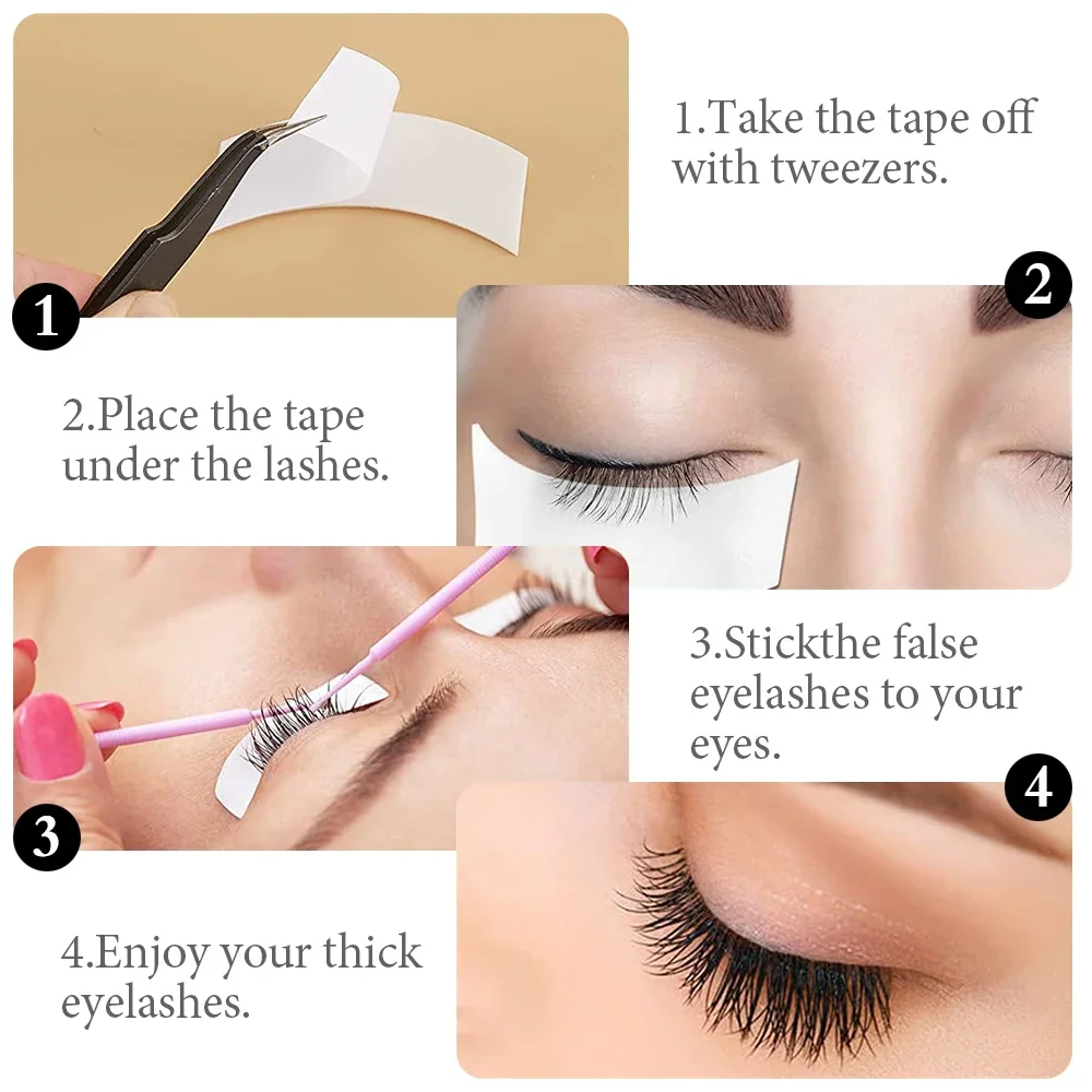110 Piezas/Rollo de Cintas Adh - Eyelash Extension Glasses reseña y precio
