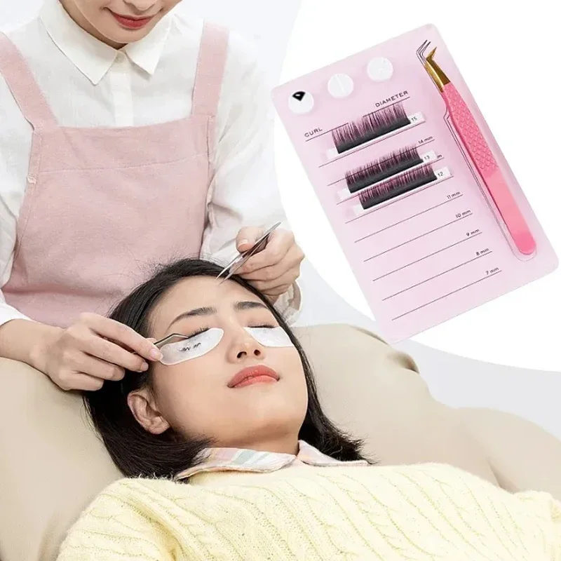 Soporte acrílico para pestañas - Eyelash Extension Menu reseña y precio
