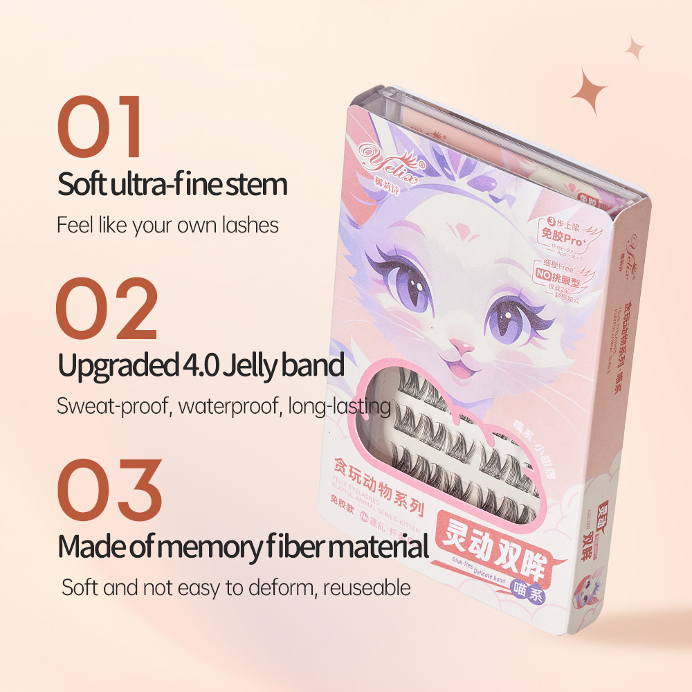 Pestañas Postizas Autoadhesiva - Eyelash Extension C Curl reseña y precio