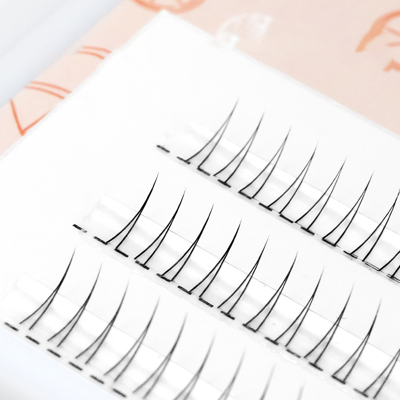 J Curl forma de V debajo de la - Eyelash Extension C Curl reseña y precio