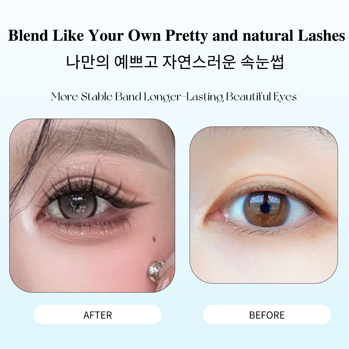 48 pestañas postizas de hadas  - Eyelash Extension No 10 reseña y precio