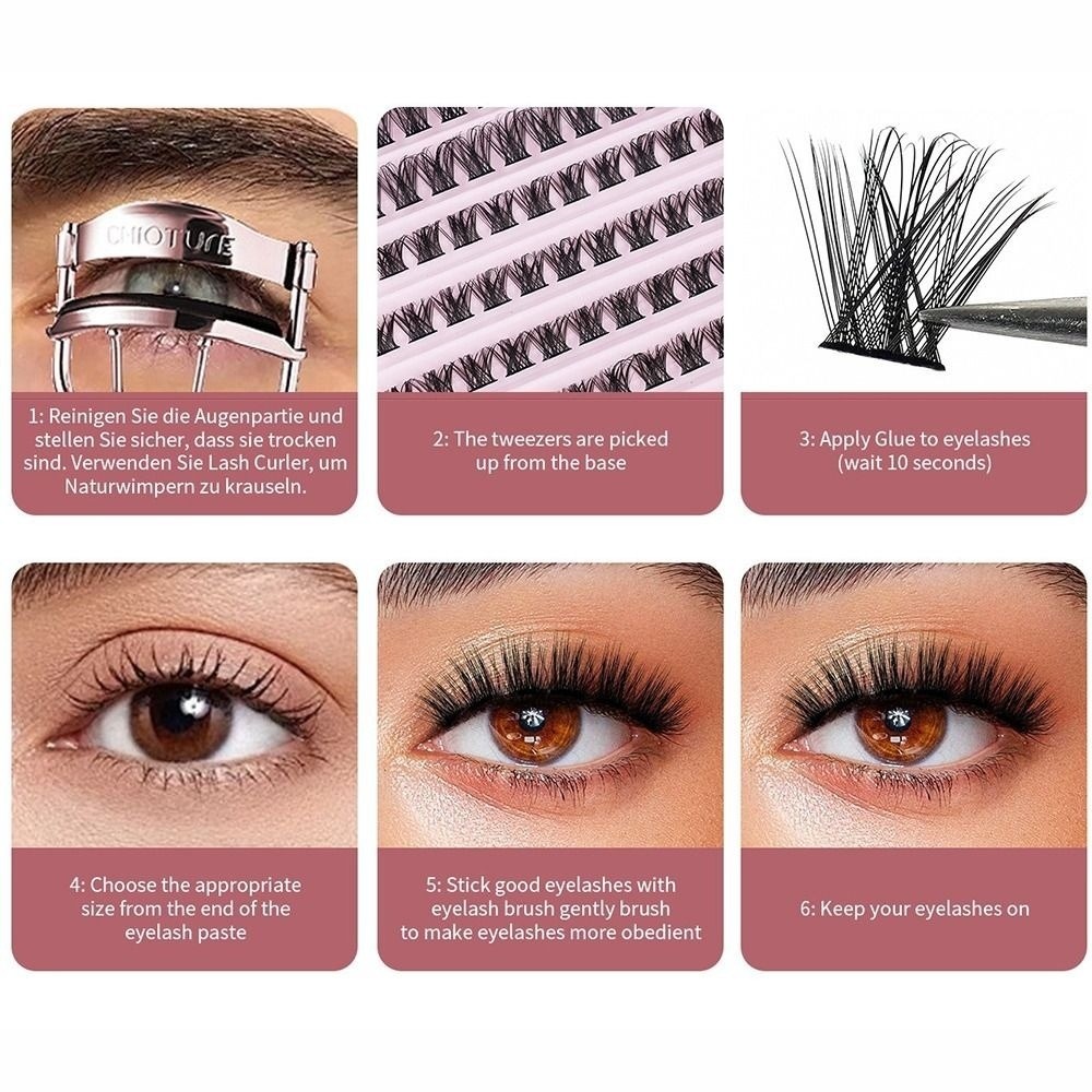 Pestañas Postizas de Alta Cali - Eyelash Extension Natural Look reseña y precio