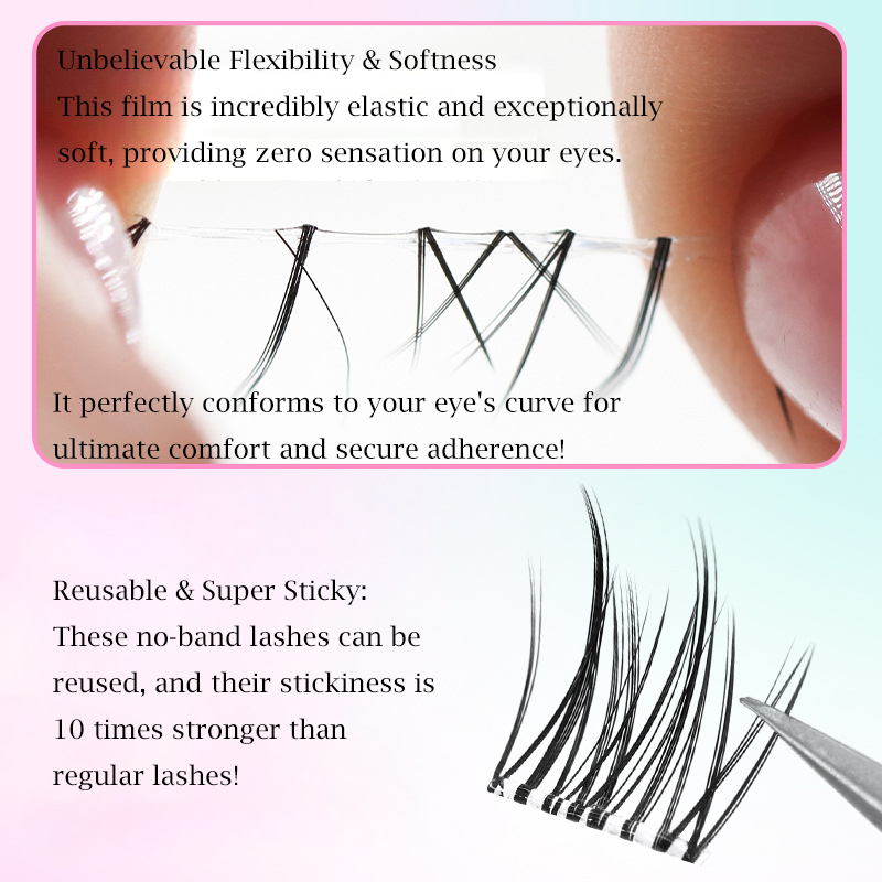Pestañas sin pegamento, pestañ - Eyelash Extension Korean reseña y precio