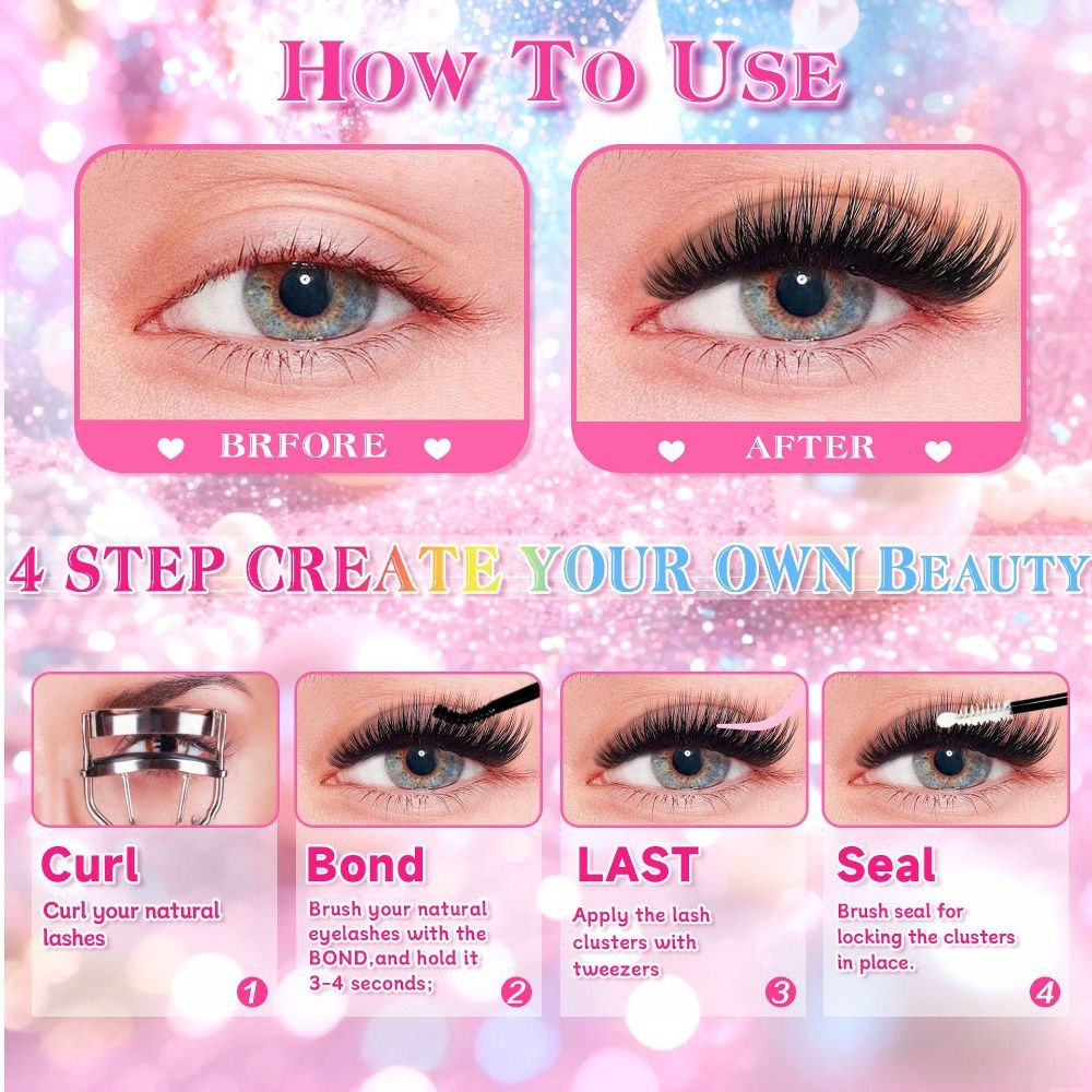 Pestañas Postizas de Aspecto N - Eyelash Extension Natural Look reseña y precio
