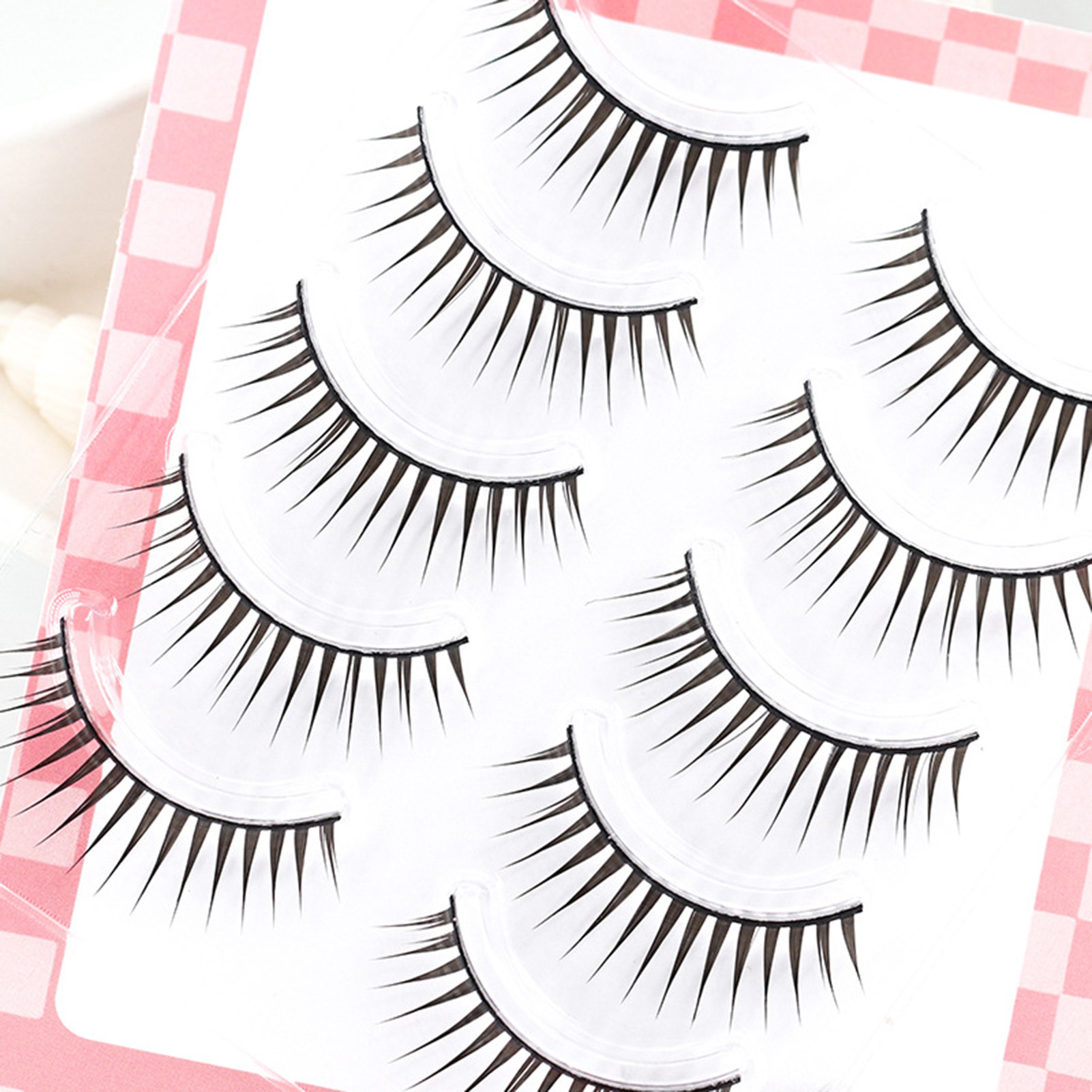 5 pares de pestañas postizas d - Eyelash Extension Japanese Style reseña y precio