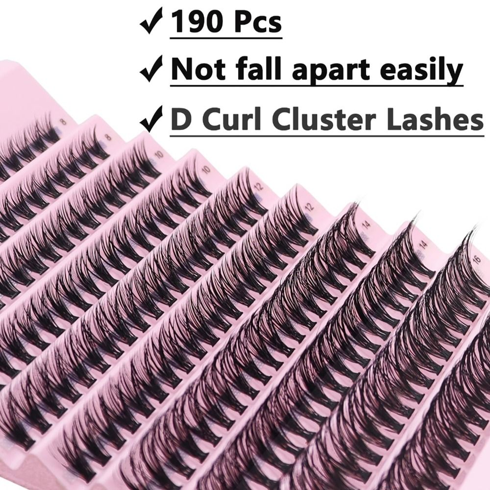 Grupos de pestañas individuale - Eyelash Extension C Curl reseña y precio