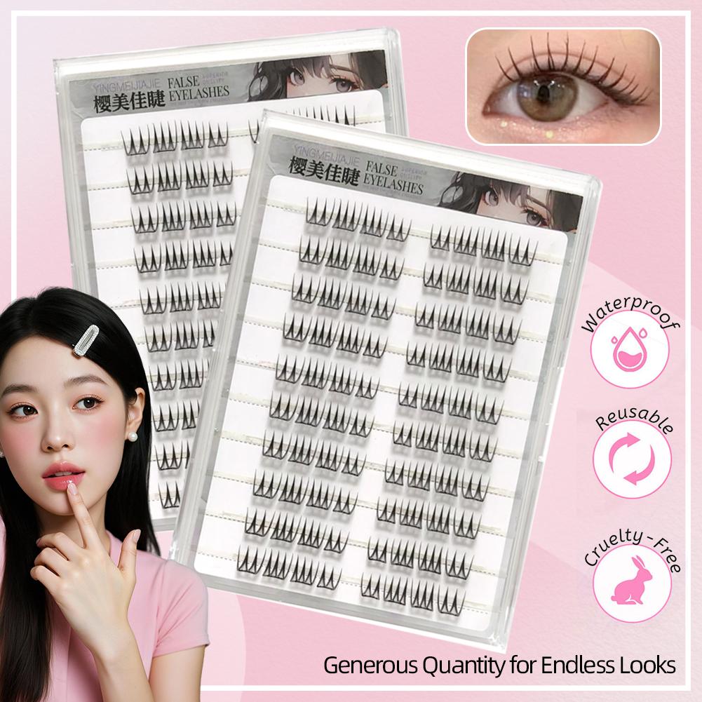 Pestañas postizas sin pegament - Eyelash Extension Korean Style reseña y precio