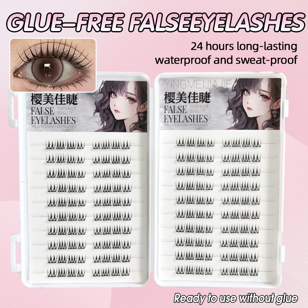 Pestañas postizas sin pegament - Eyelash Extension Korean Style reseña y precio