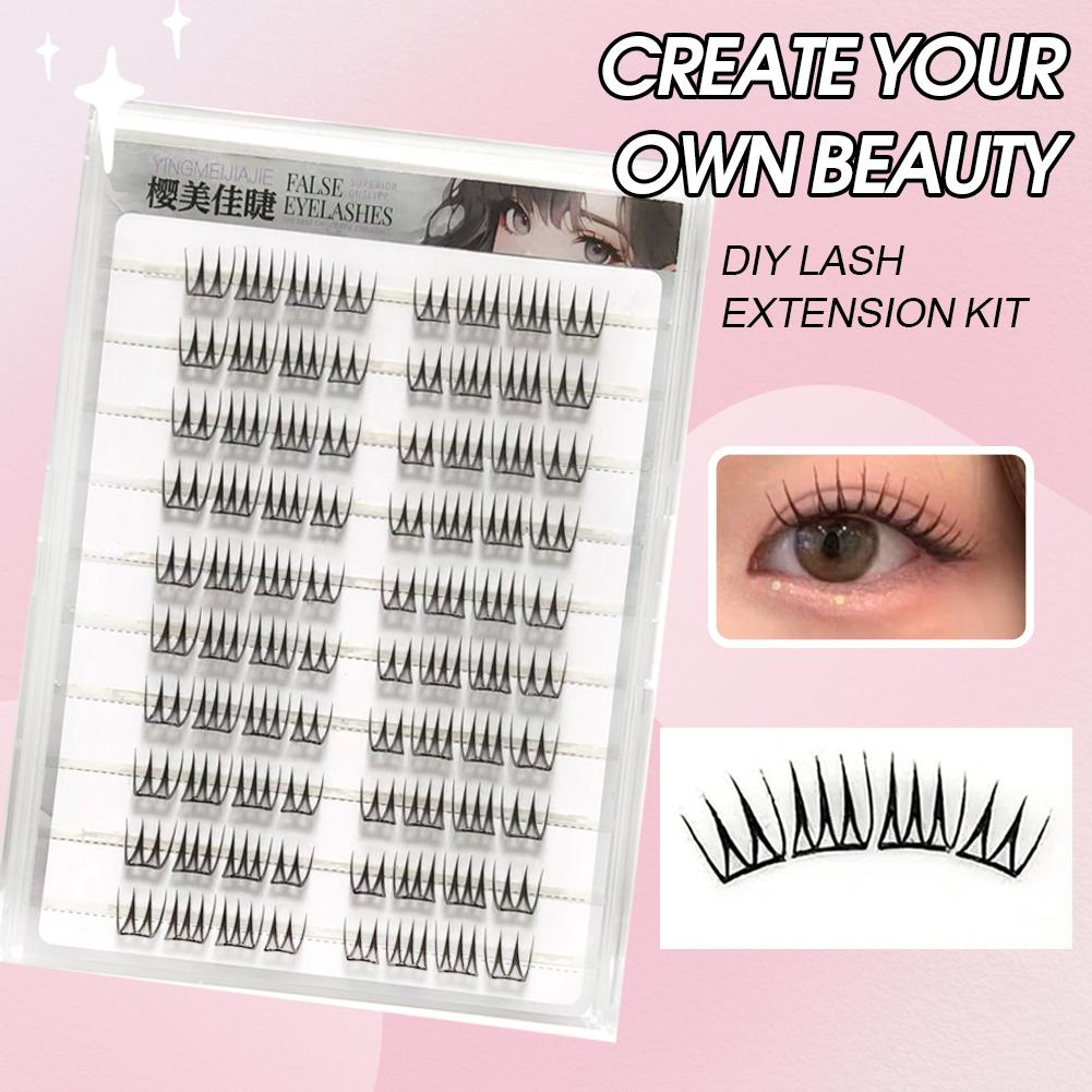 Pestañas postizas sin pegament - Eyelash Extension Korean Style reseña y precio