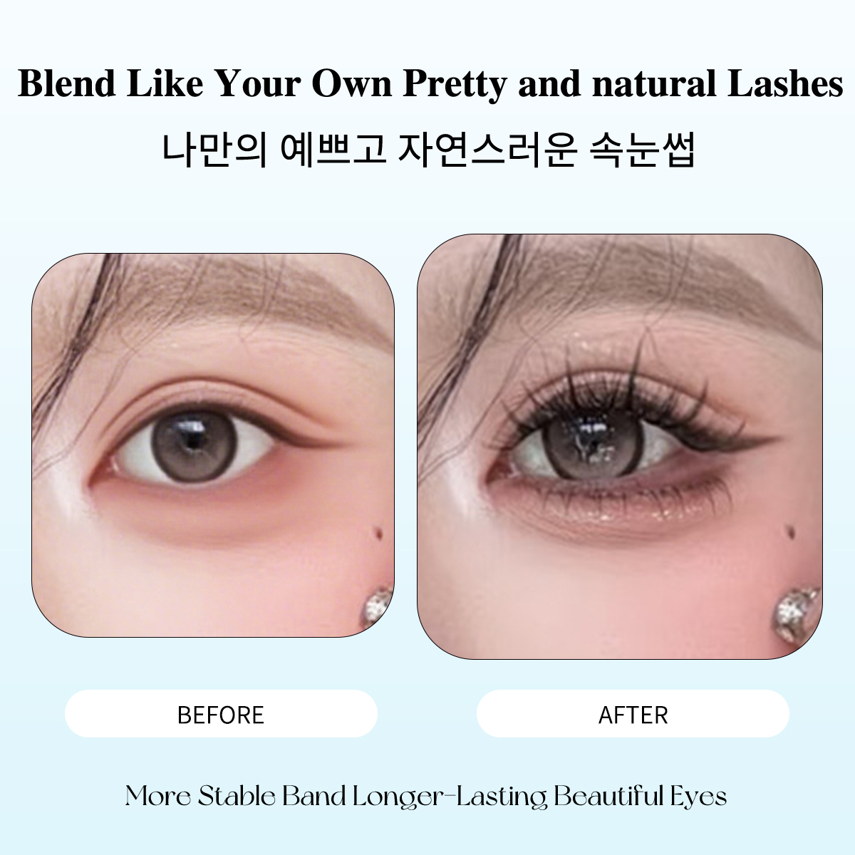 80 pestañas postizas de hadas  - Eyelash Extension No 10 reseña y precio
