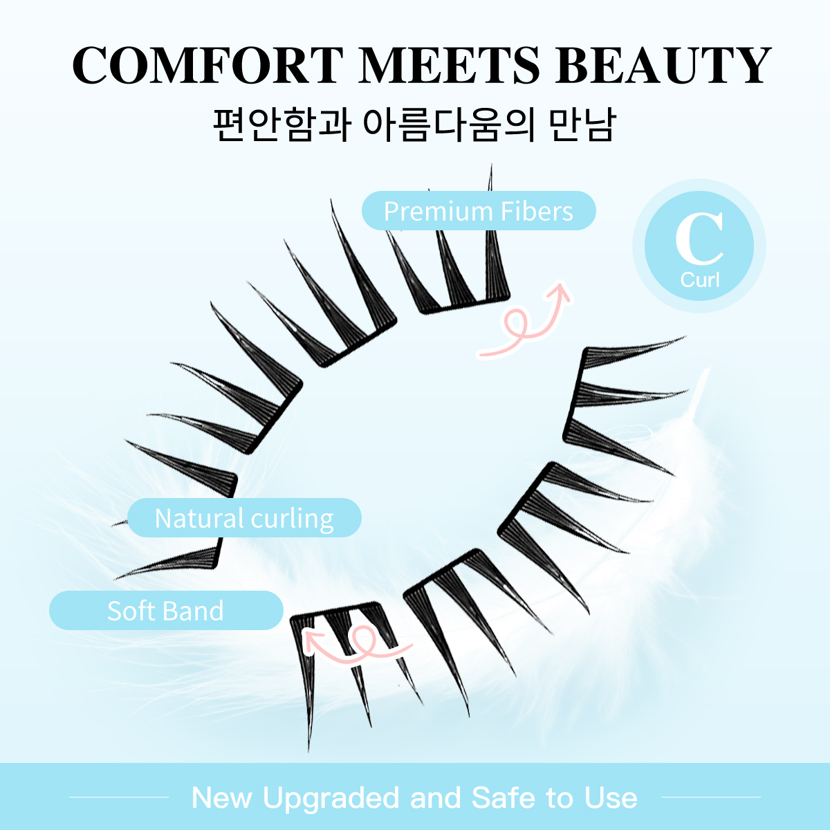 80 pestañas postizas de hadas  - Eyelash Extension No 10 reseña y precio