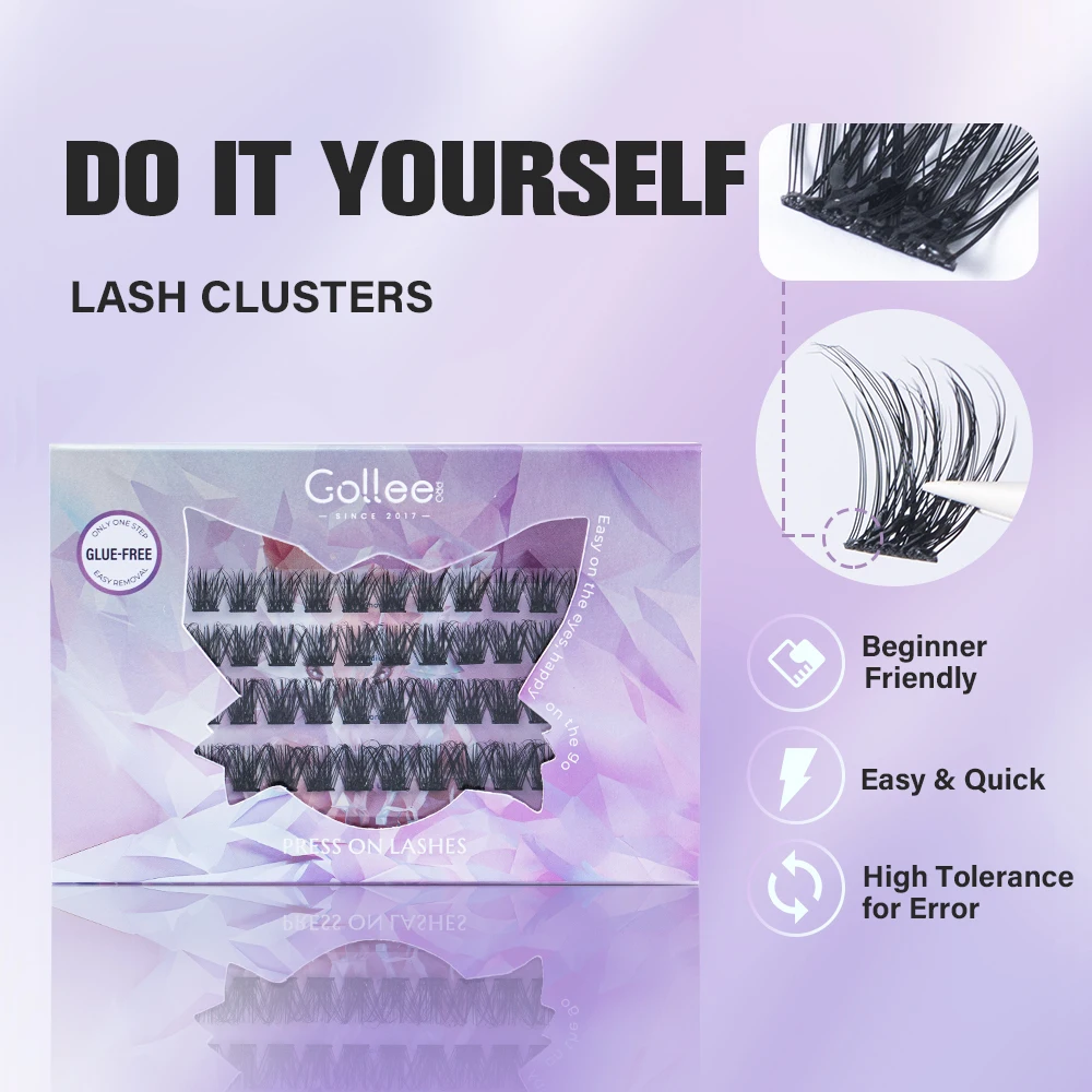 Racimos de pestañas autoadhesi - Eyelash Extension No 10 reseña y precio
